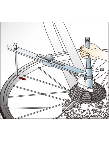 Schaltaugen Prüf- und Richtwerkzeug IceToolz Xpert E353