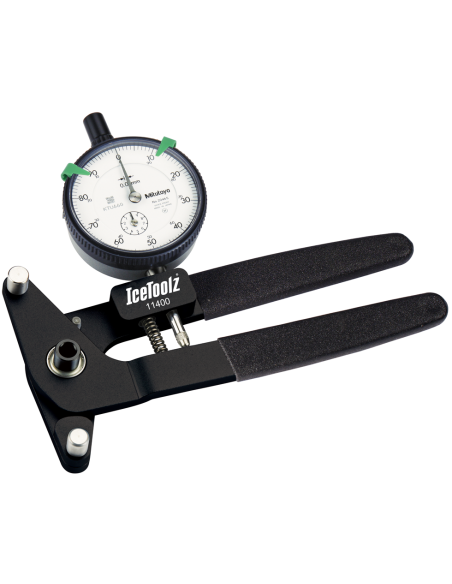 Speichenspannungsmessgerät IceToolz Xpert E381 mit analoger Uhr (Mitutoyo®)