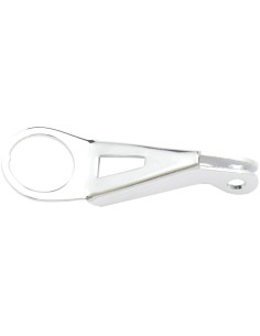 Scheinwerferhalterung 1" Simson - Silber