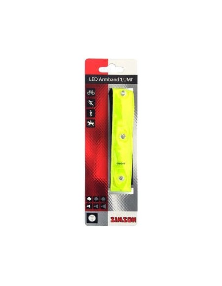Simson Sicherheitsarmband mit 4 LED's