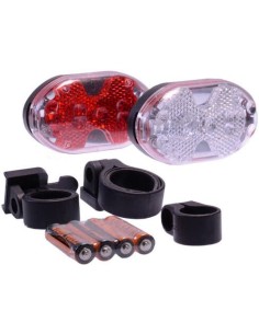 Simson Lichtanlage mit Batterien 5-LED