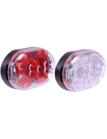 Simson Lichtanlage mit Batterien 5-LED
