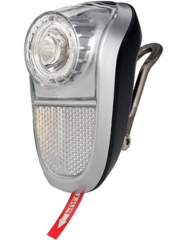 Simson Scheinwerfer für Vorderradgabel LED mit Batterien - 35 Lux