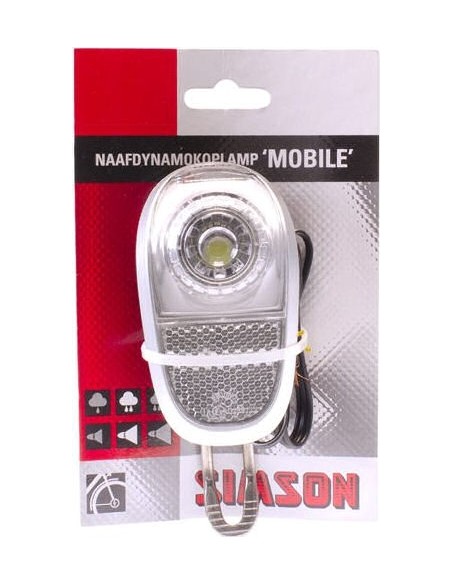 Simson Scheinwerfer LED für Nabendynamo "Mobile"