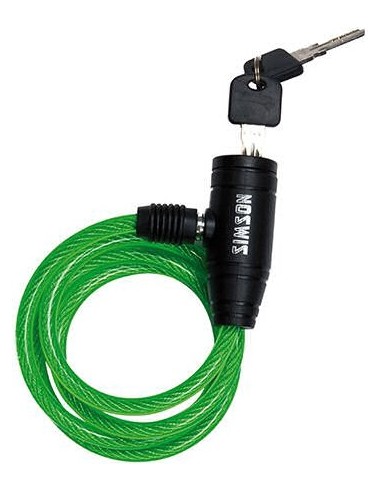 Simson Spiralkabelschloß für Kinder 8mmx90cm