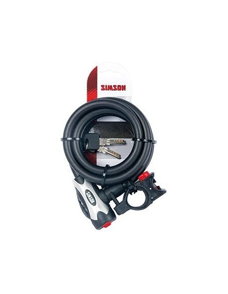 Simson Spiralkabelschloss Pro, size XXL