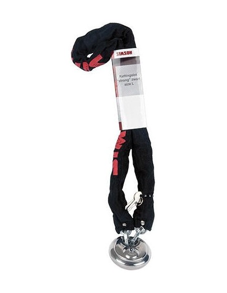 Simson Kettenschloss Strong - Size L - 5,5mm x 100cm