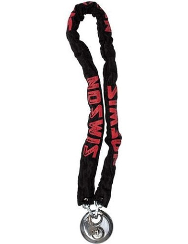 Simson Kettenschloss Strong - Size L - 5,5mm x 100cm