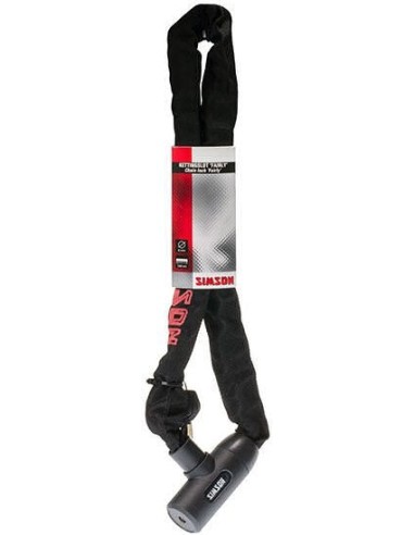 Simson Kettenschloss "Fairly" 8mm x 100cm