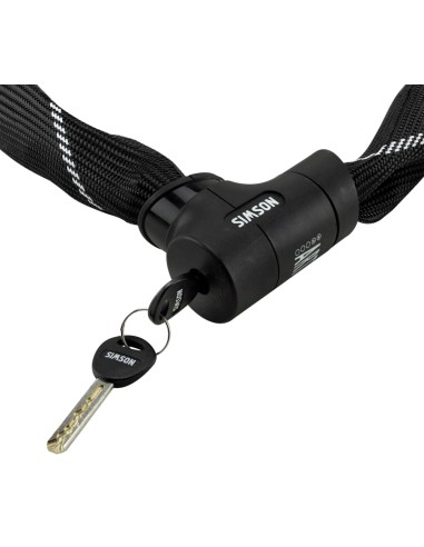 Kettenschloß Simson Bold 100 - schwarz