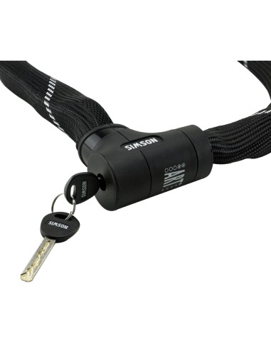 Kettenschloß Simson Bold 120 - Schwarz