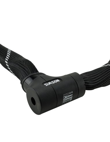 Kettenschloß Simson Bold 120 - Schwarz