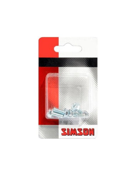 Simson Schutzblechbolzen mit Muttern M5x12mm (5x)