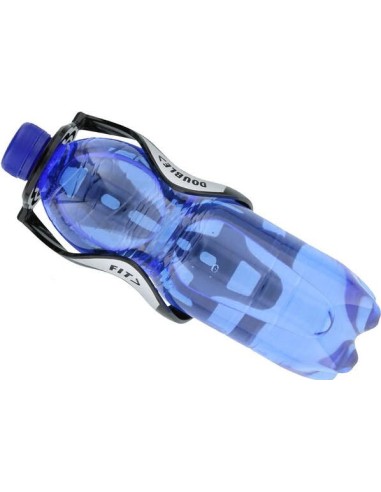 Flaschenhalter Simson Double Fit - glänzend Schwarz