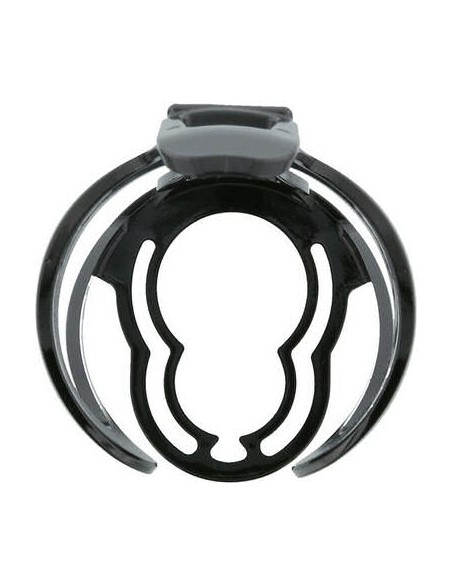 Flaschenhalter Simson Double Fit - glänzend Schwarz