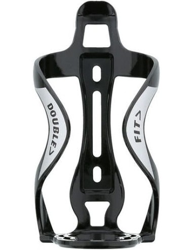 Flaschenhalter Simson Double Fit - glänzend Schwarz