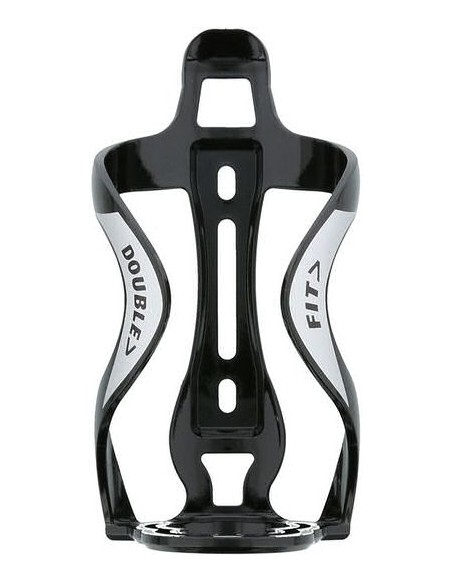 Flaschenhalter Simson Double Fit - glänzend Schwarz