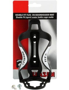 Flaschenhalter Simson Double Fit - Mattschwarz