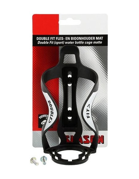 Flaschenhalter Simson Double Fit - Mattschwarz
