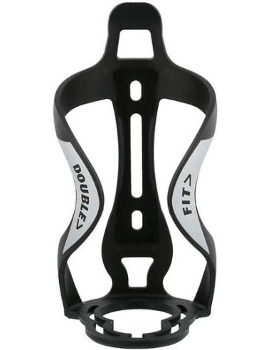 Flaschenhalter Simson Double Fit - Mattschwarz
