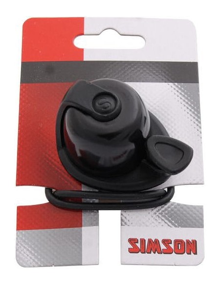 Fahrradklingel Simson Allure - Schwarz/Schwarz