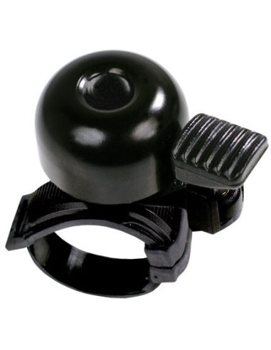 Fahrradklingel Simson Mini mit Flexbandaufsatz - Schwarz