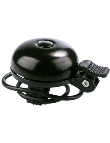 Fahrradklingel Simson Race mit Gummibandbefestigung - Schwarz