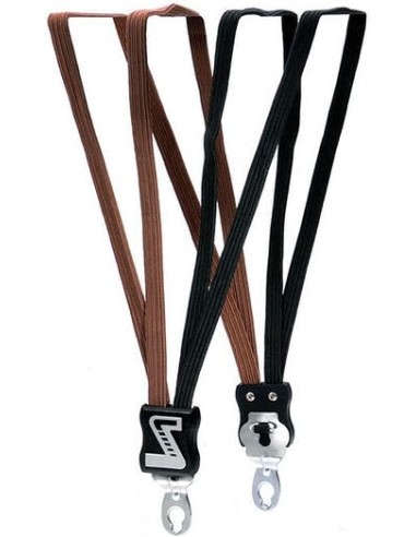 Spanngrut Gepäckträger Quattro Simson Extra Stark mit 4 gurte - Schwarz/Braun