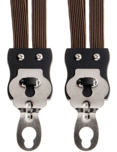 Spanngurte Gepäckträger Trio Simson mit 3 Gurte - Braun