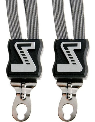 Spanngurt Gepäckträger Trio Simson mit 3 Gurte - Anthrazit