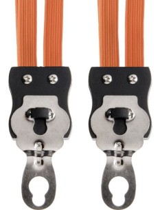 Spanngurt Gepäckträger Trio Simson mit 3 Gurte - Orange