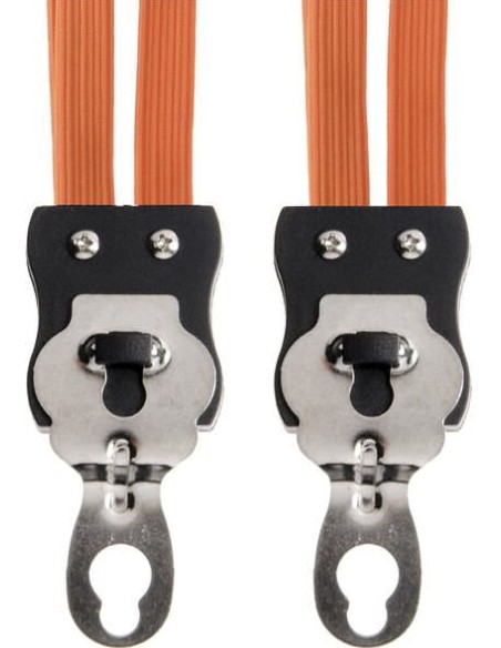 Spanngurt Gepäckträger Trio Simson mit 3 Gurte - Orange