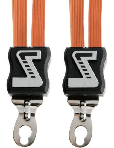 Spanngurt Gepäckträger Trio Simson mit 3 Gurte - Orange
