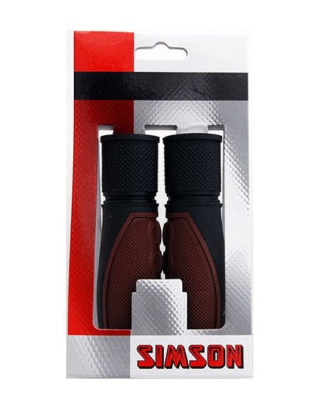 Simson Griffe Satz "Lifestyle" - dunkelbraun/schwarz