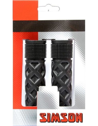 Simson Griffe Satz für Kinder - schwarz