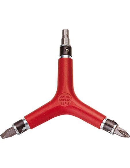 Sternschlüssel mit wechselbaren Einsätzen IceToolz 74A1