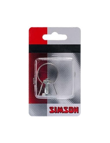 Simson Bremsarmbandage - rund - ø22mm - Nirosta