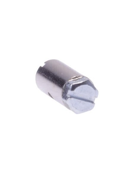 Schraubnippel Simson 8 x 15mm (2 Stück) - Silber