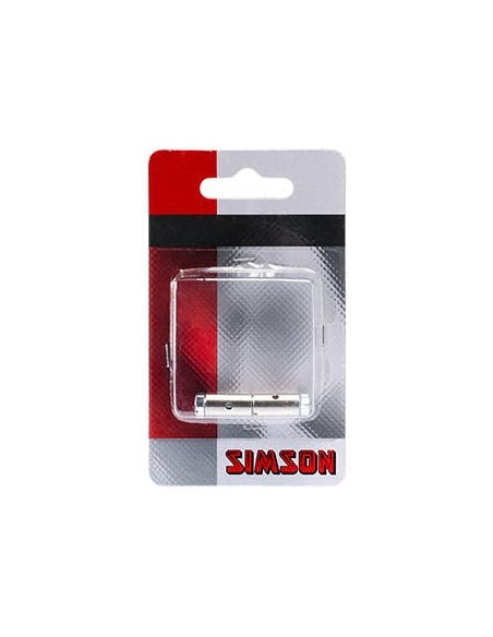 Schraubnippel Simson 8 x 15mm (2 Stück) - Silber