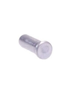 Anti-Ausfrans Nippel Simson Aluminium  - 10 Stück - Silber