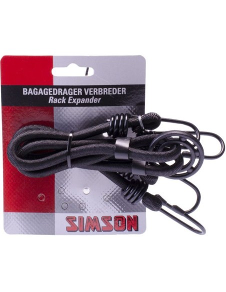 Gepäckträgerverbreiterung Simson mit Spannbinder