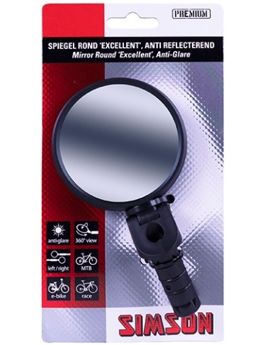 Simson Spiegel Rond 'Excellent' - ontspiegeld