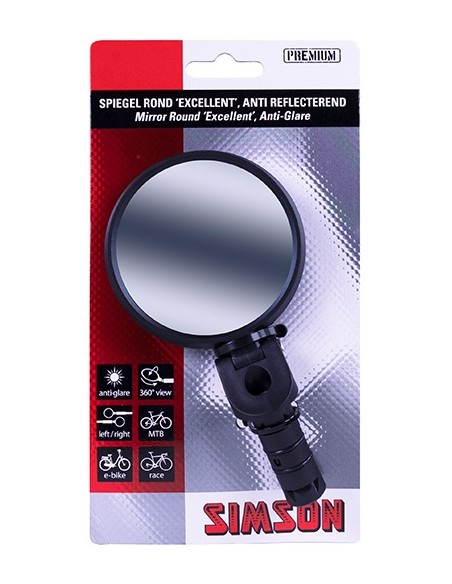 Simson Spiegel Rond 'Excellent' - ontspiegeld