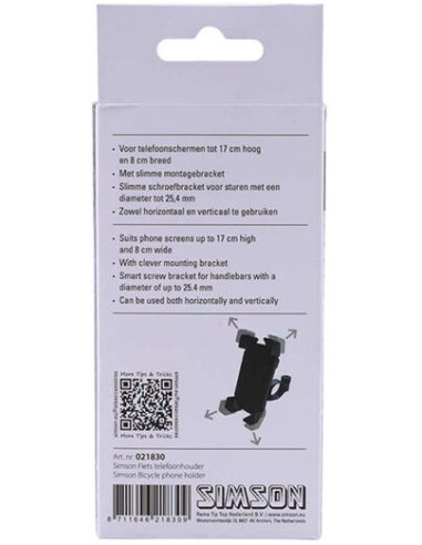 Fahrrad telefonhalter Simson für am Lenker