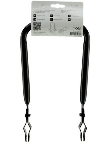 Rückenlehne Simson Schmall mit Vinyl-Rückenpolster - Schwarz