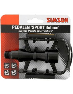 Pedale Simson Sport Deluxe - Schwarz