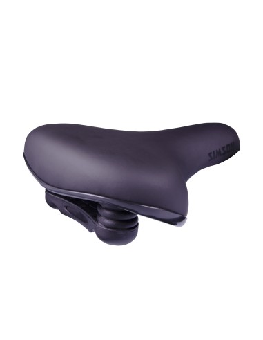 Fahrradsattel Simson City - Schwarz