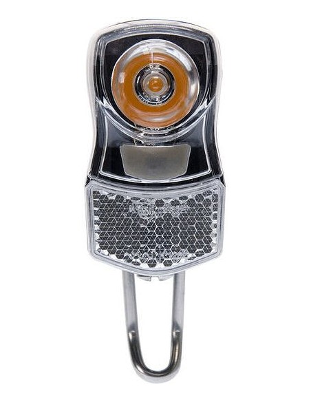 Simson Scheinwerfer für Vorderradgabel LED mit Batterien - "Clearly"  7 Lux
