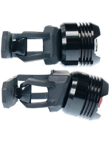 Simson Lichtanlage Satz "Bullet"  2.5/1.5 Lux - mit Batterien