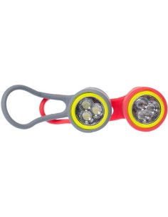 Simson Lichtanlage Satz LED "Simmy" mit Batterien - 3 Led - 29 Lux/13.5 Lux